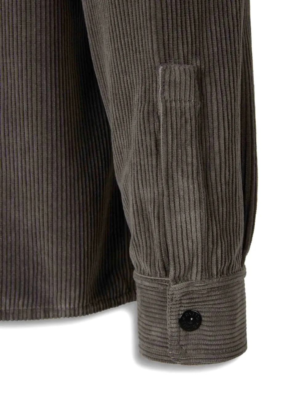 Stone Island Logo-patch Jacket In Gray