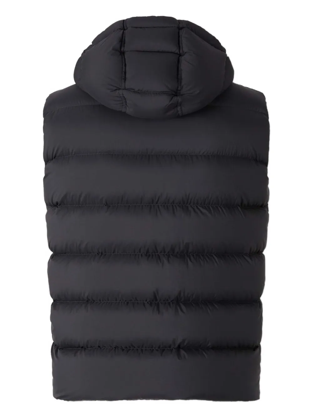 Herno gilet zippé en laine à capuche | Gilets & vestons | Image 2