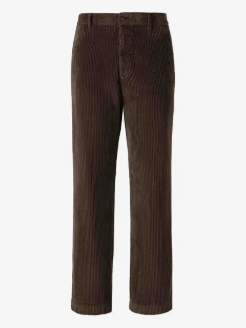 Berwich pantalon droit en velours côtelé