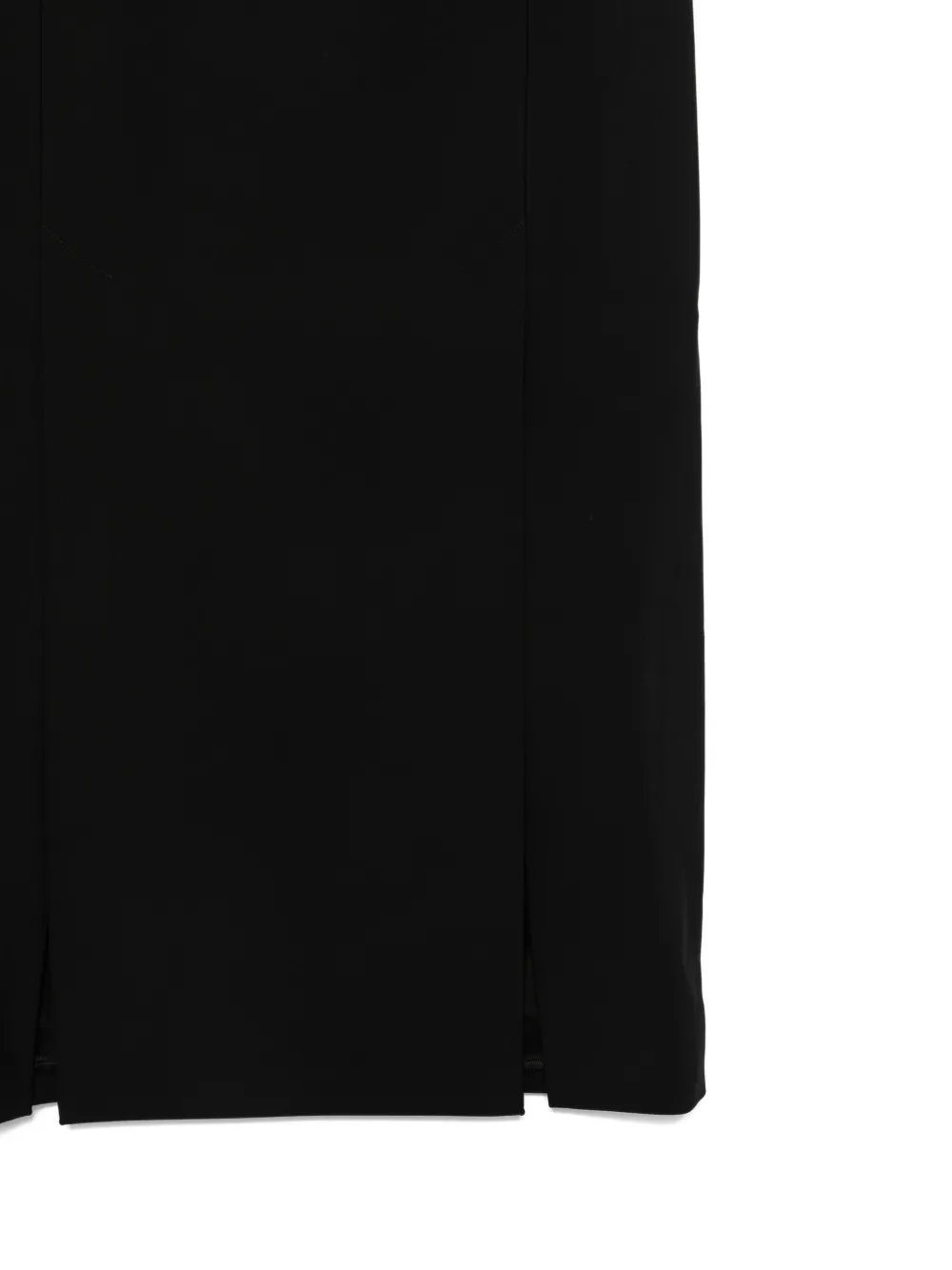 Rohe Slit-detail Skirt In Black
