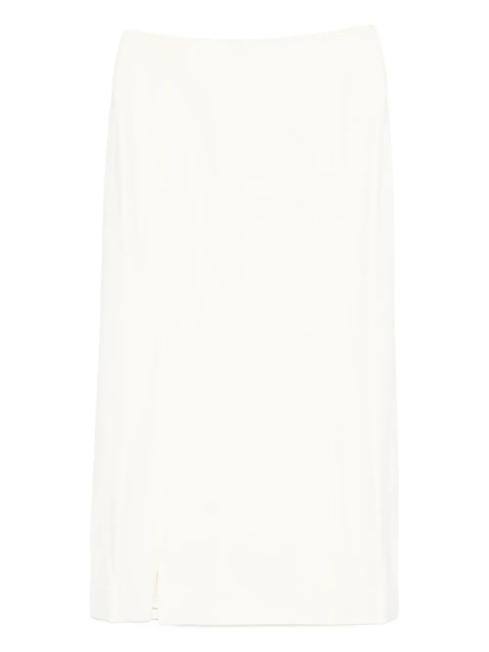 Rohe Slit-detail Skirt In White