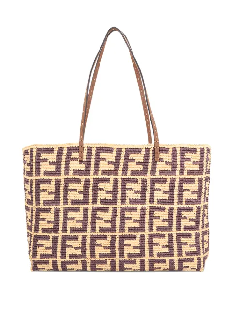 FENDI large crochet tote bag