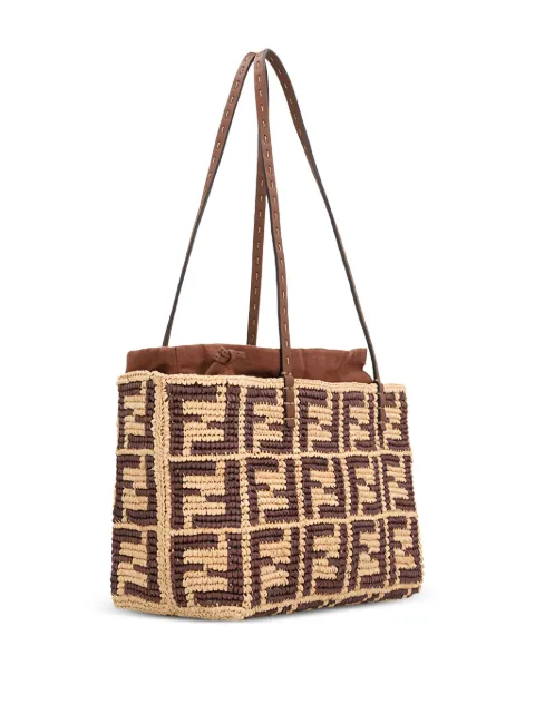 FENDI small logo tote bag