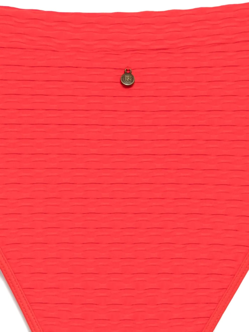 Duskii Hoog uitgesneden bikinislip Rood