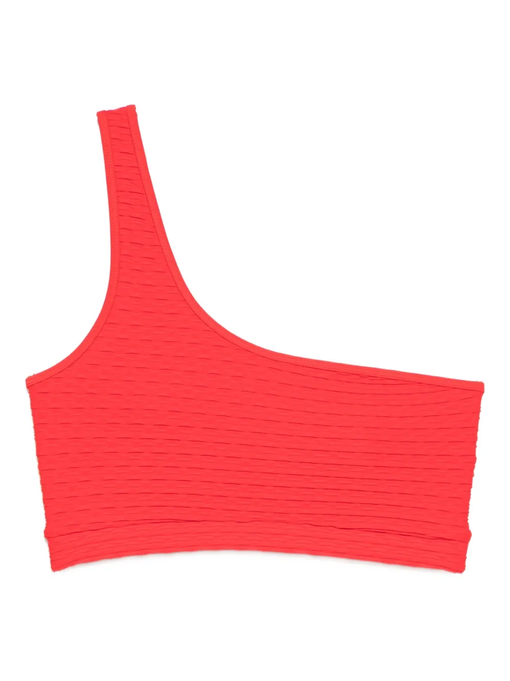 Duskii One-shoulder Bikini Top In Red