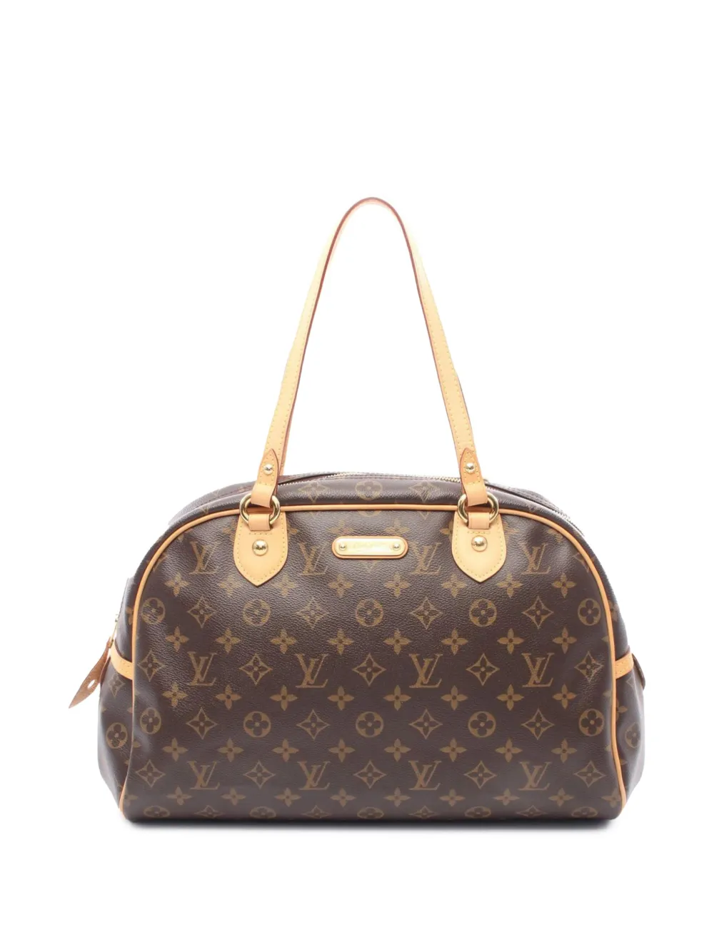 Louis Vuitton Pre-Owned 2008 モノグラム モントルグイユ GM ショルダーバッグ - ブラウン