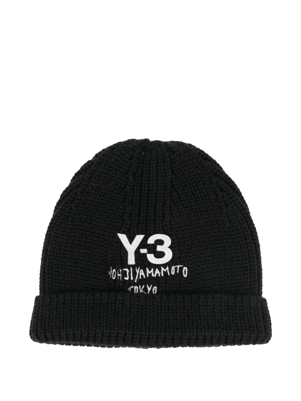 Y-3 gorro con logo bordado | negro | Image 1