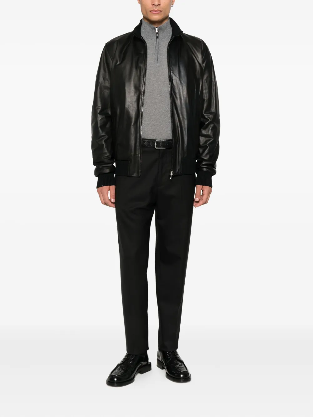 Tagliatore elasticated-waistband trousers - Zwart