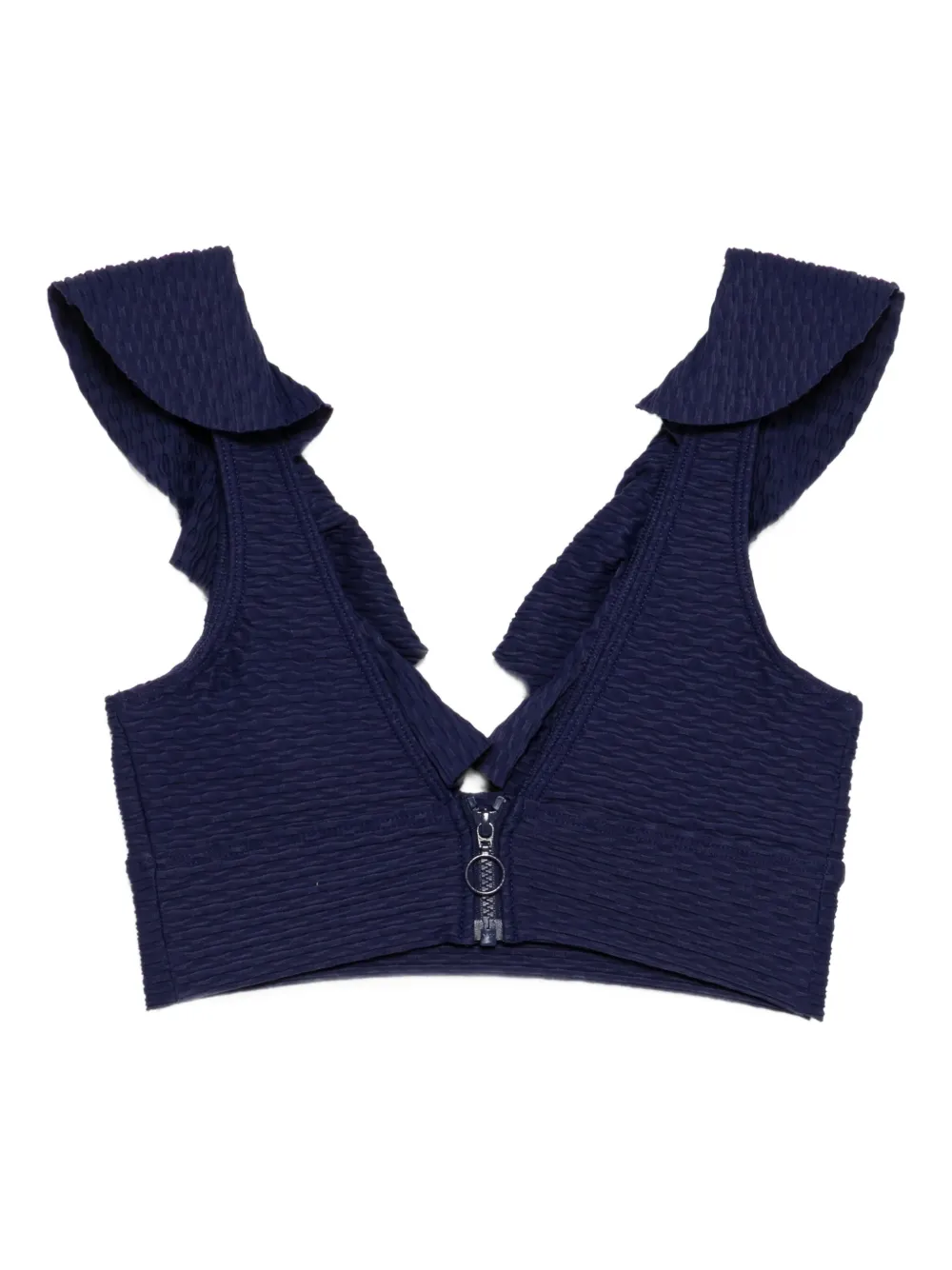  Duskii Frilled Swim Top - Purple 