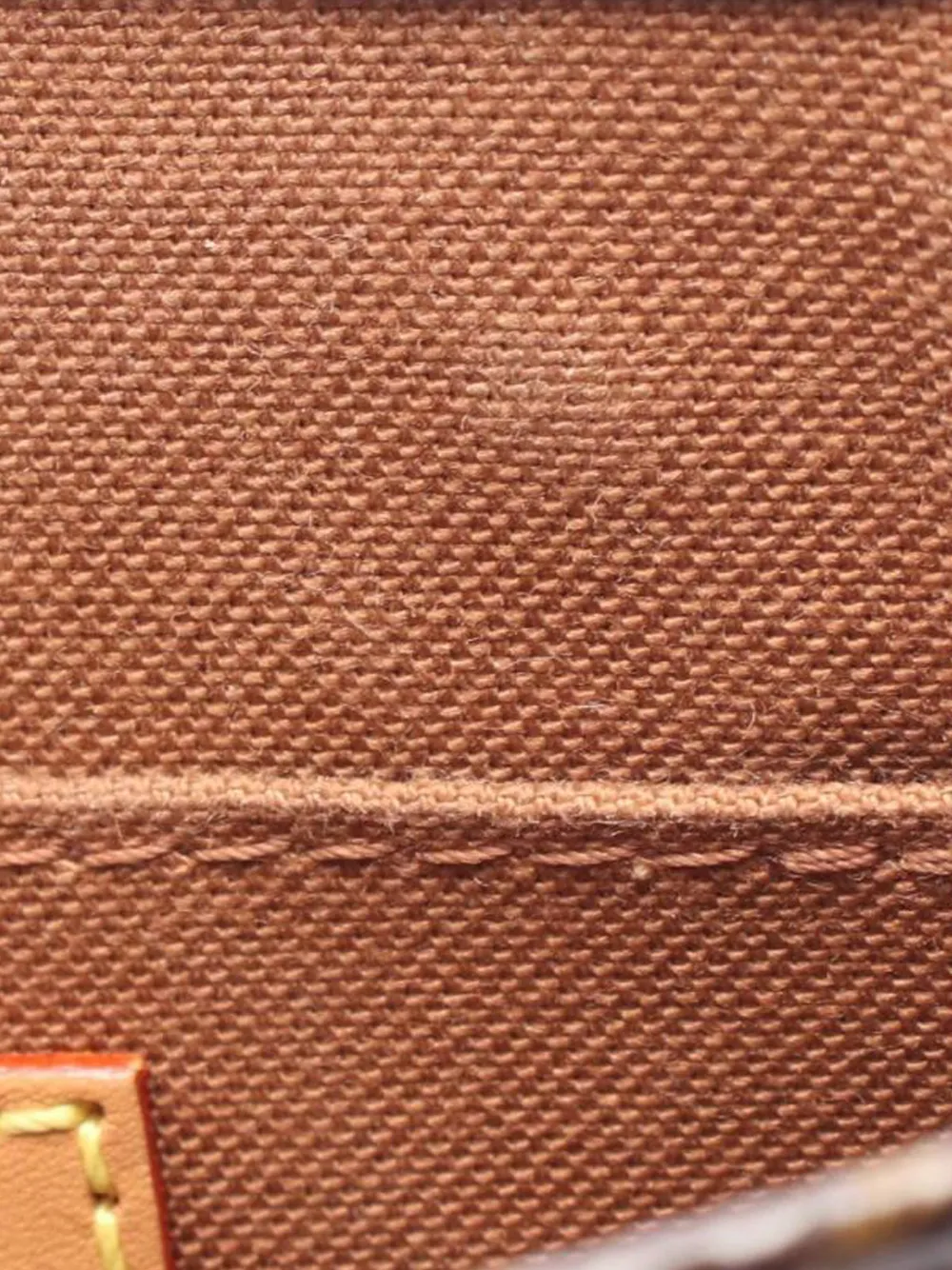 Pre-owned Louis Vuitton 2020 Monogram Petit Sac Plat Satchel In Brown