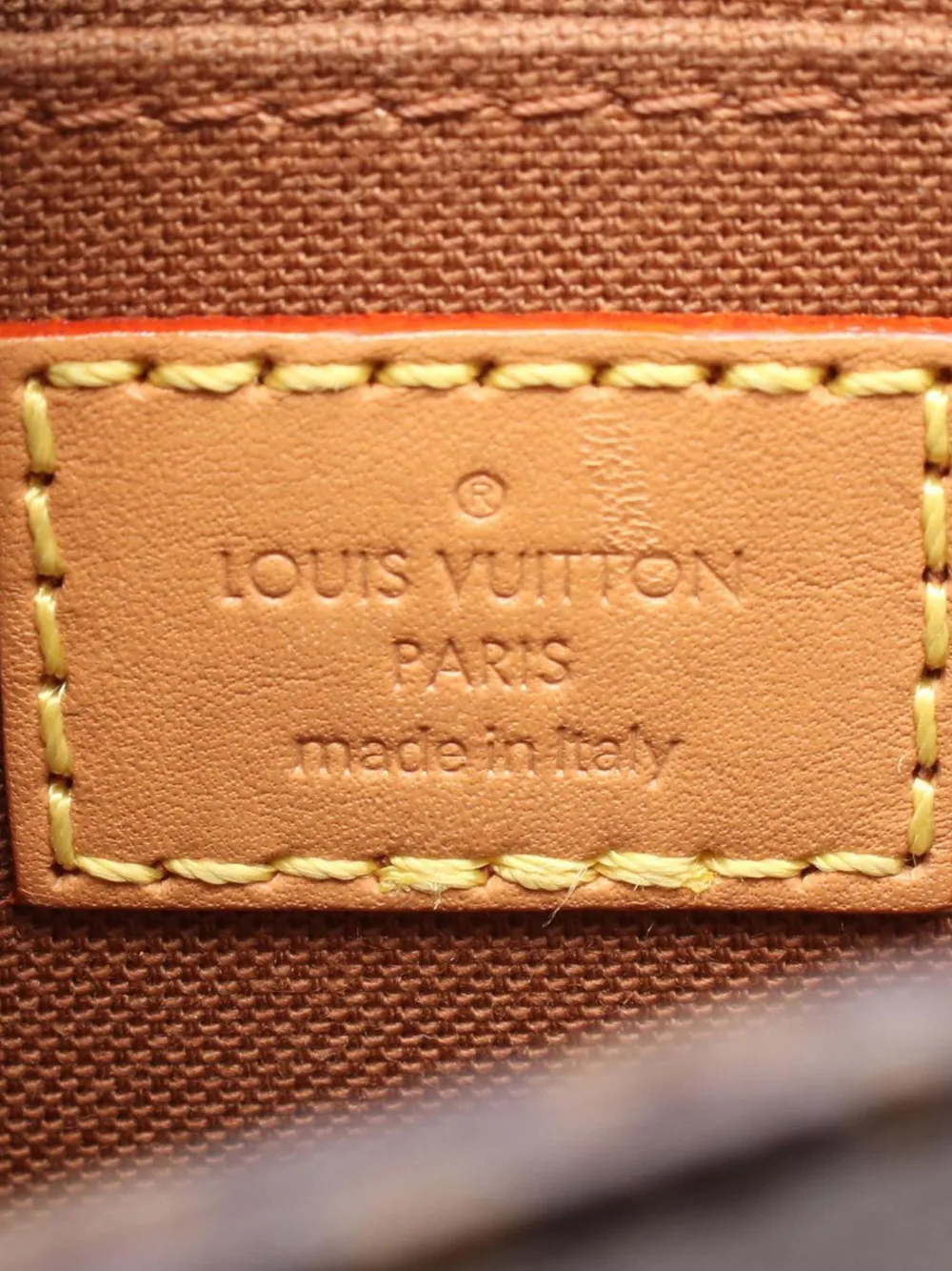 Pre-owned Louis Vuitton 2020 Monogram Petit Sac Plat Satchel In Brown