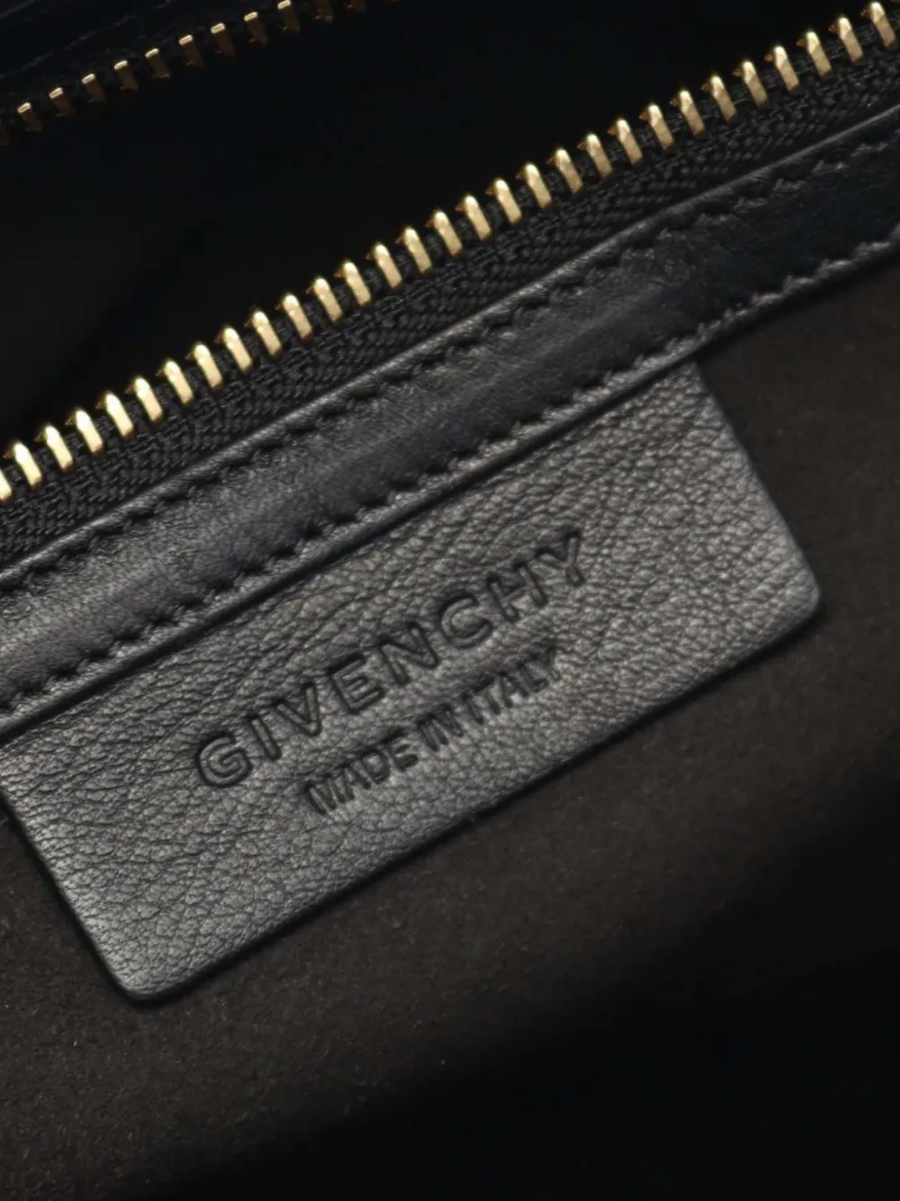 Pre-owned Givenchy 2000-2025 Lambskin Lucrezia Tote Satchel In Black