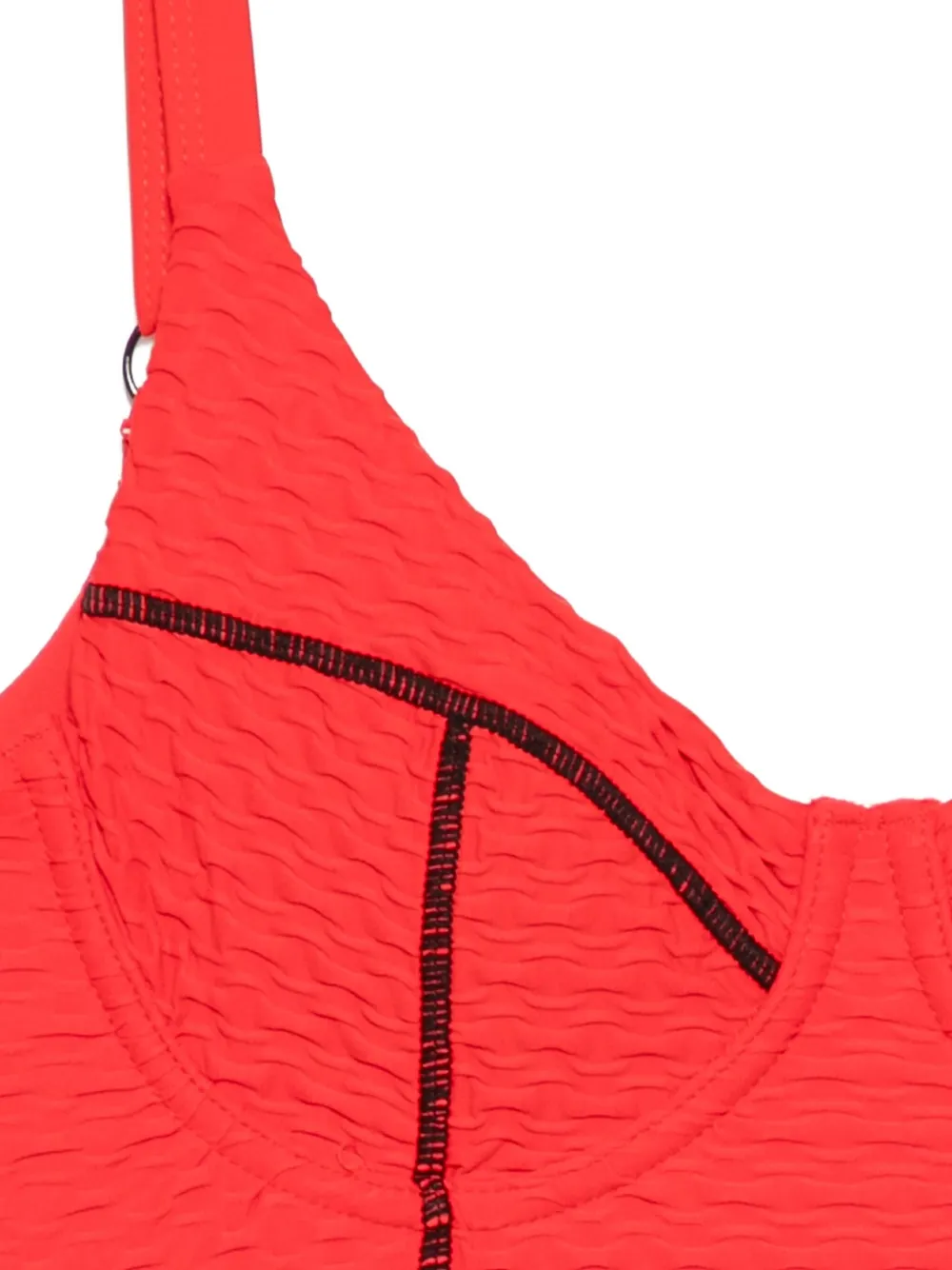 Duskii Scoop-neck Swimsuit In Red