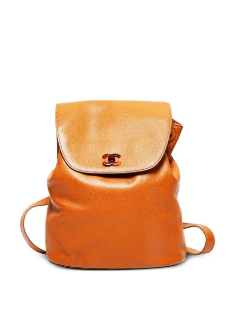 CHANEL Pre-Owned 1997-1999 turn lock backpack