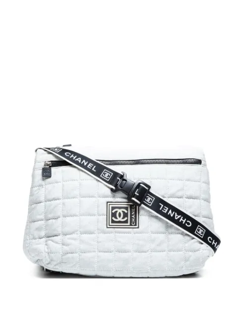 CHANEL Pre-Owned شنطة كتف 'سبورت لاين' مبطنة 2005-2004