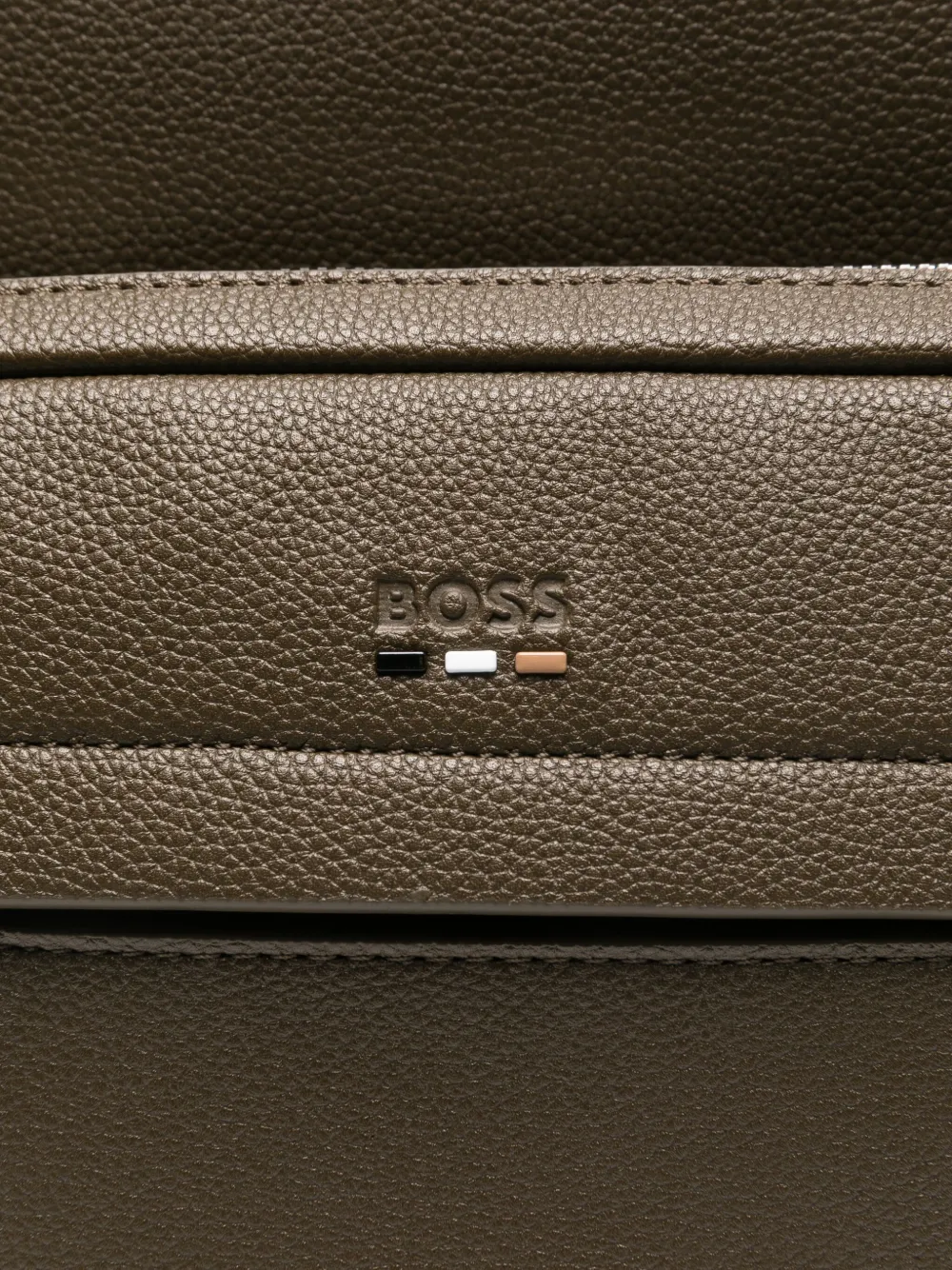 BOSS Rugzak met rits Groen