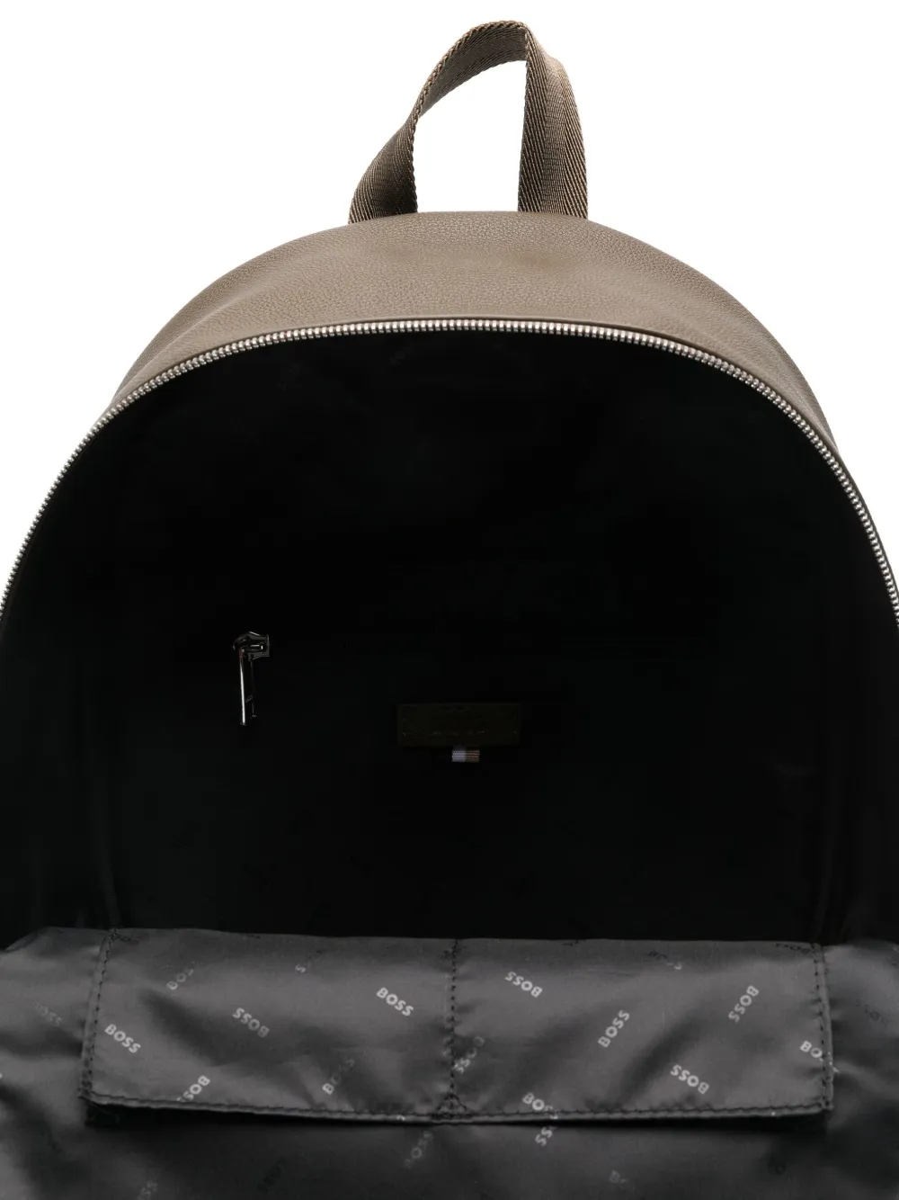 BOSS Rugzak met rits Groen