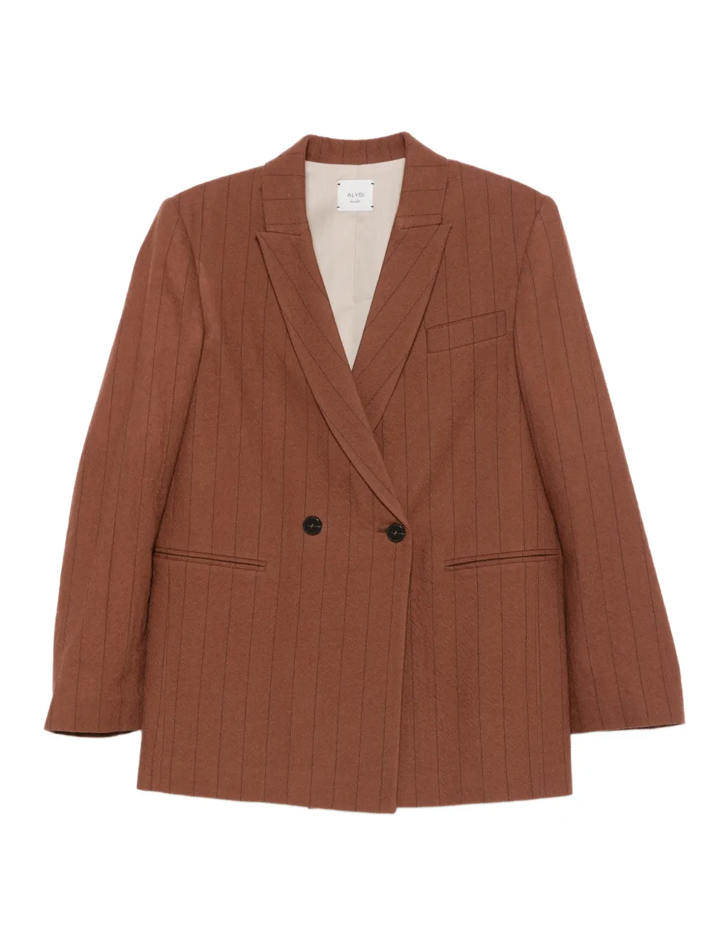 Alysi panelled jacket | Brown | Image 1