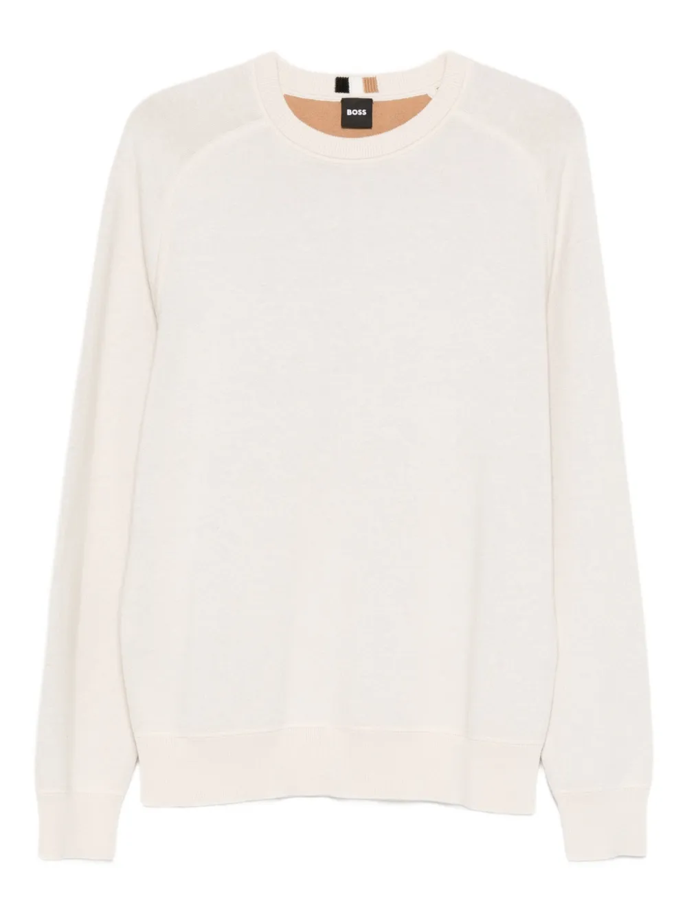 BOSS raglan-sleeves sweater | White | Image 1