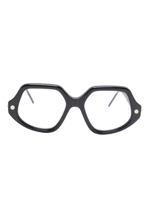 Kuboraum geometric-frame glasses