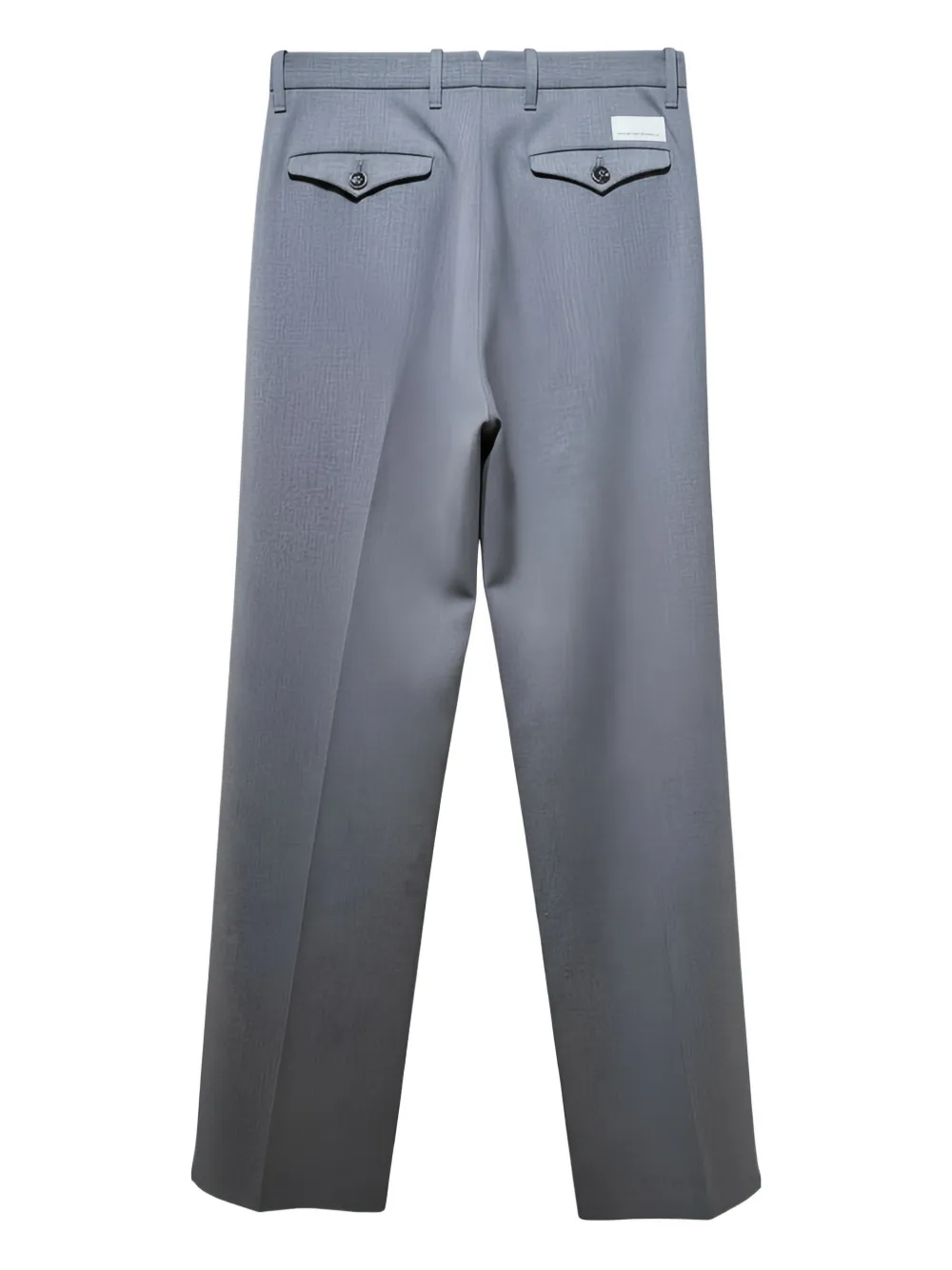 Nine In The Morning button pressed crease trousers - Grijs