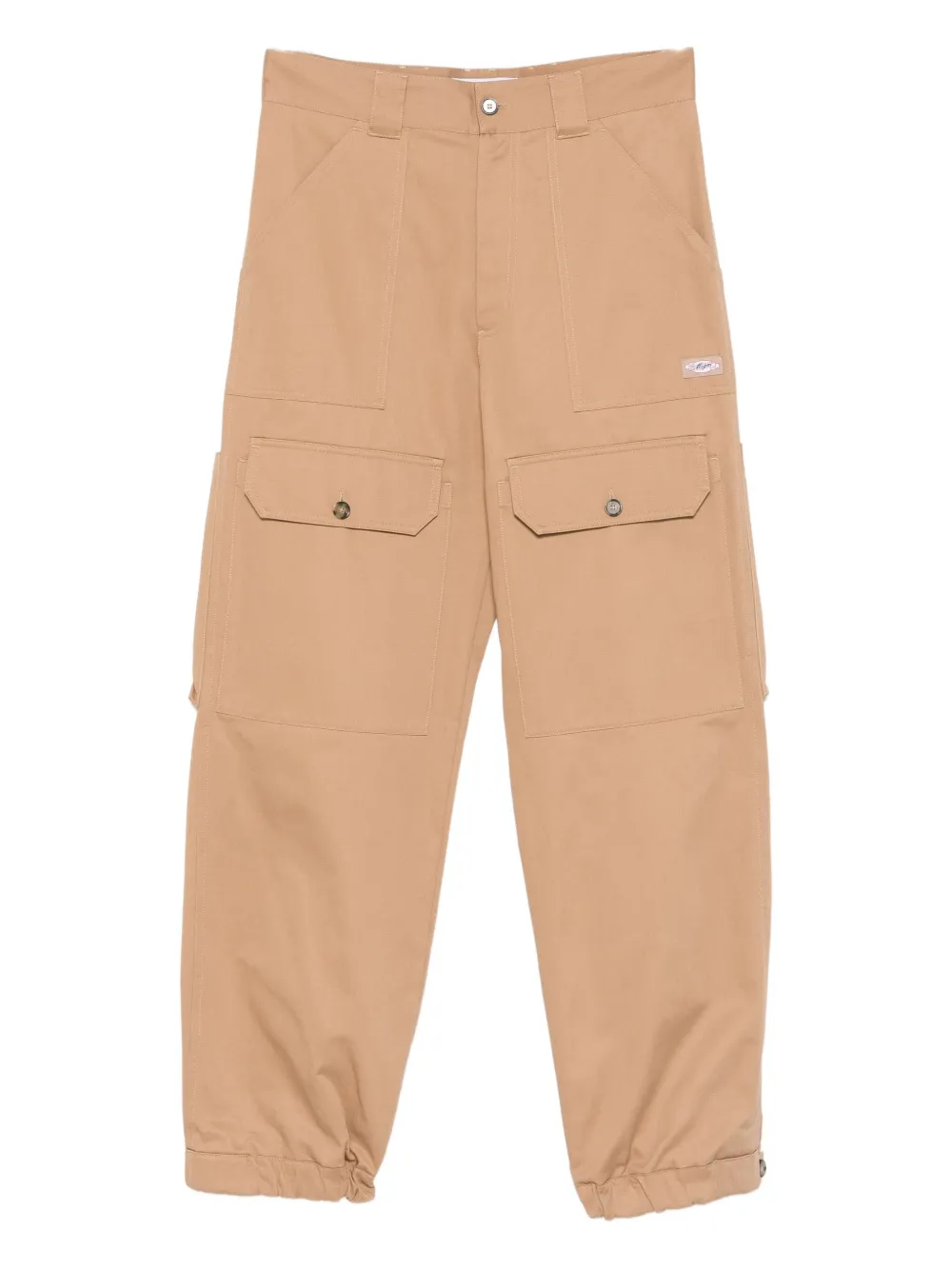 MSGM cotton trousers | Neutrals | Image 1
