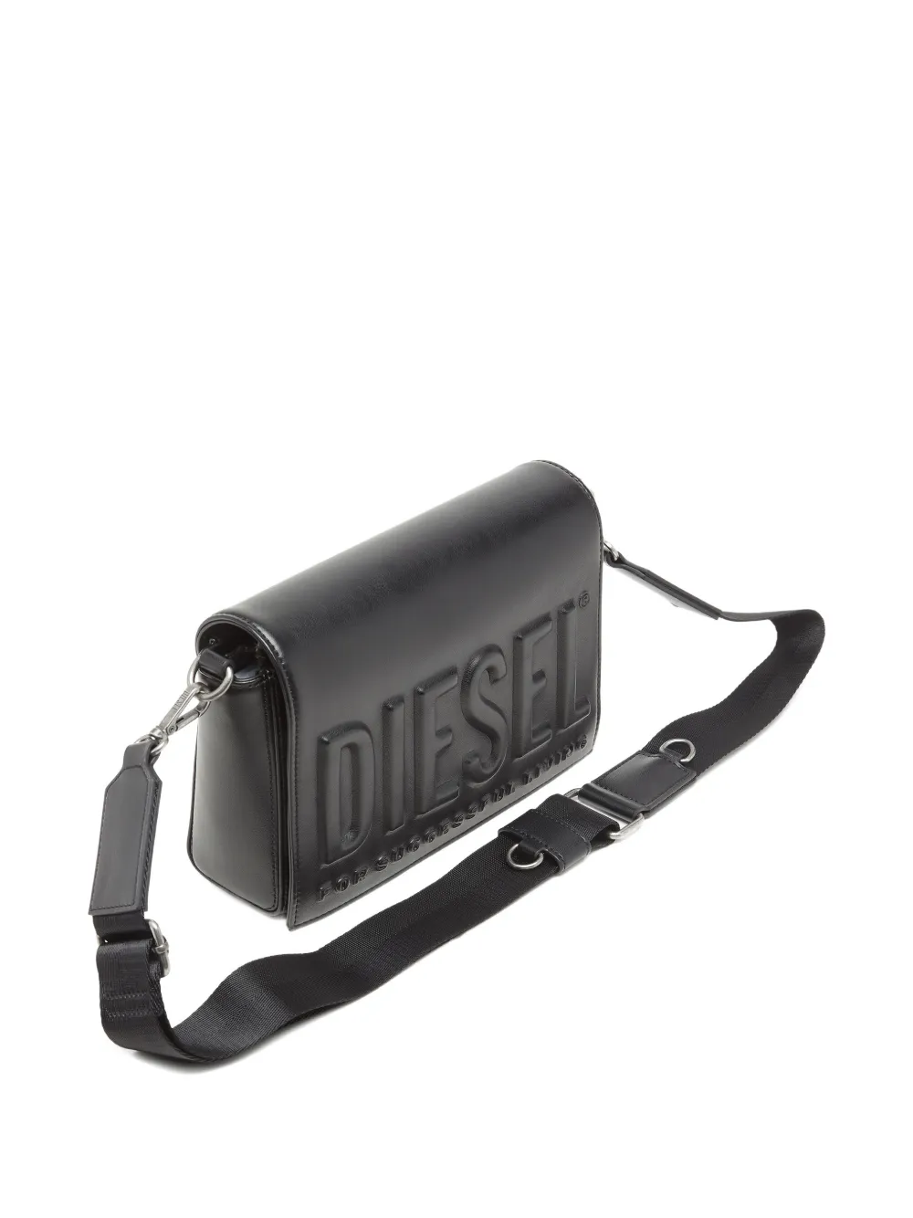 ✨極美品✨☘️DIESEL☘️✨ショルダーバッグ✨クロスボディ✨Dロゴ✨ブラック✨ Women's Zip-D X-Expandable utilitarian shoulder bag | Black | Diesel