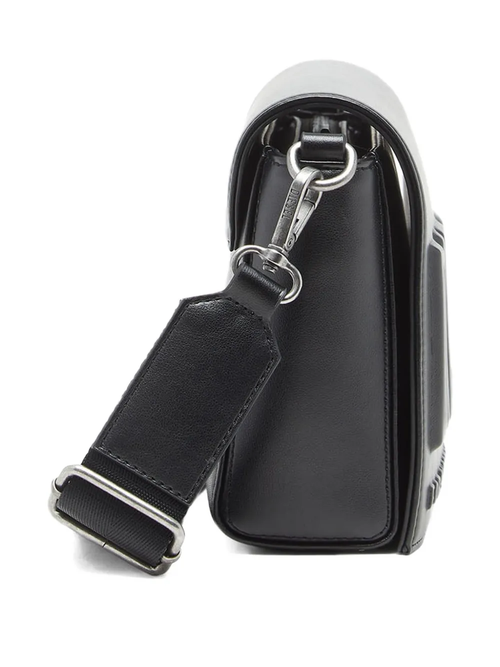 Diesel 3D camera crossbodytas Zwart