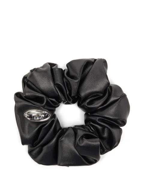 Diesel logo-plaque scrunchie
