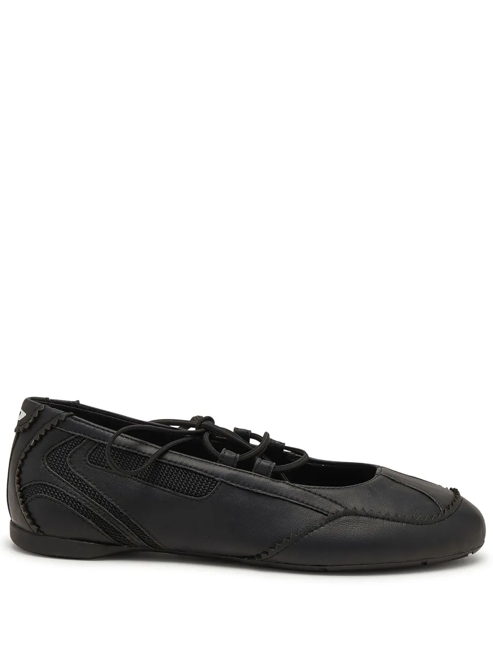 Diesel Ballerine stringate - Nero