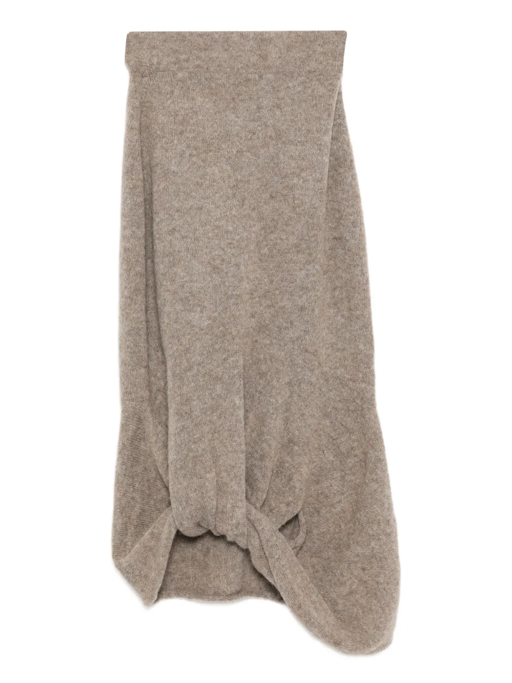 Lauren Manoogian knot-detail skirt - Toni neutri