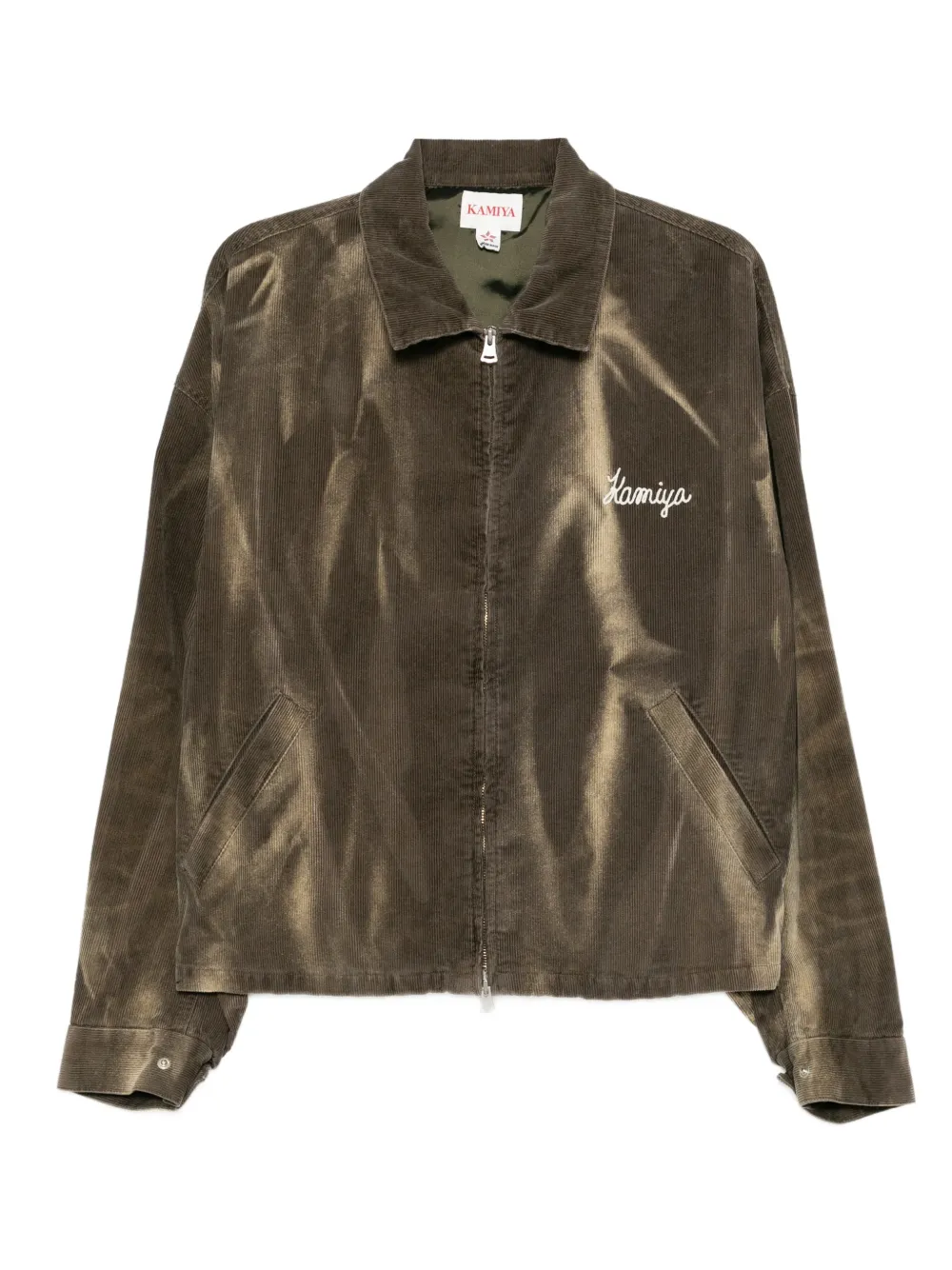 KAMIYA Sun Faded Like jacket - グリーン KAMIYA Sun Faded Like jacket - グリーン