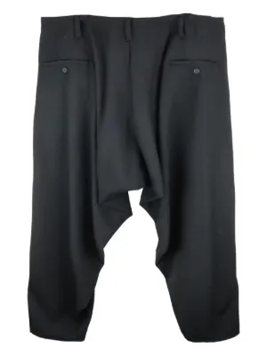 パンツ Yohji Yamamoto 23aw DROP CROTCH PANTS Yohji Yamamoto Drop Crotch Pants for Men - Shop Now on FARFETCH