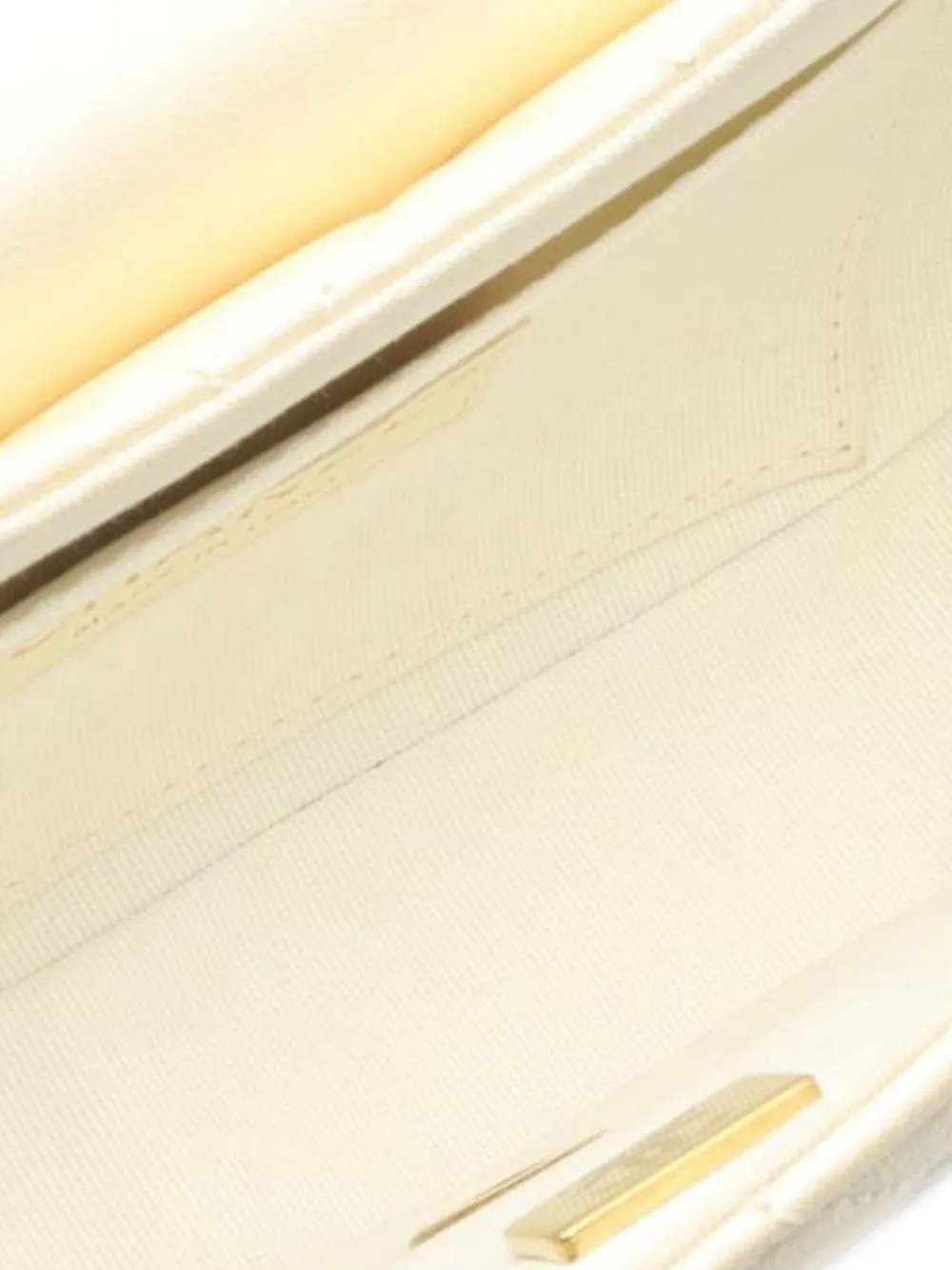 Pre-owned Chanel 2021-2025 Cc Quilted Lambskin Top Handle Bag Satchel In Brown
