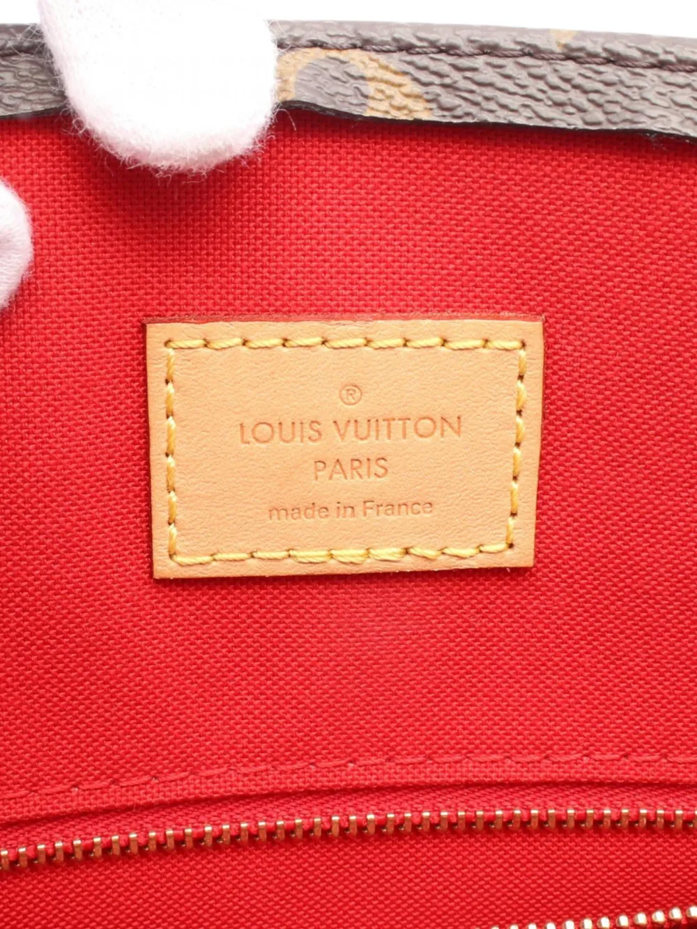 Pre-owned Louis Vuitton 2021-2025 Monogram Sac Plat Pm Satchel In Brown