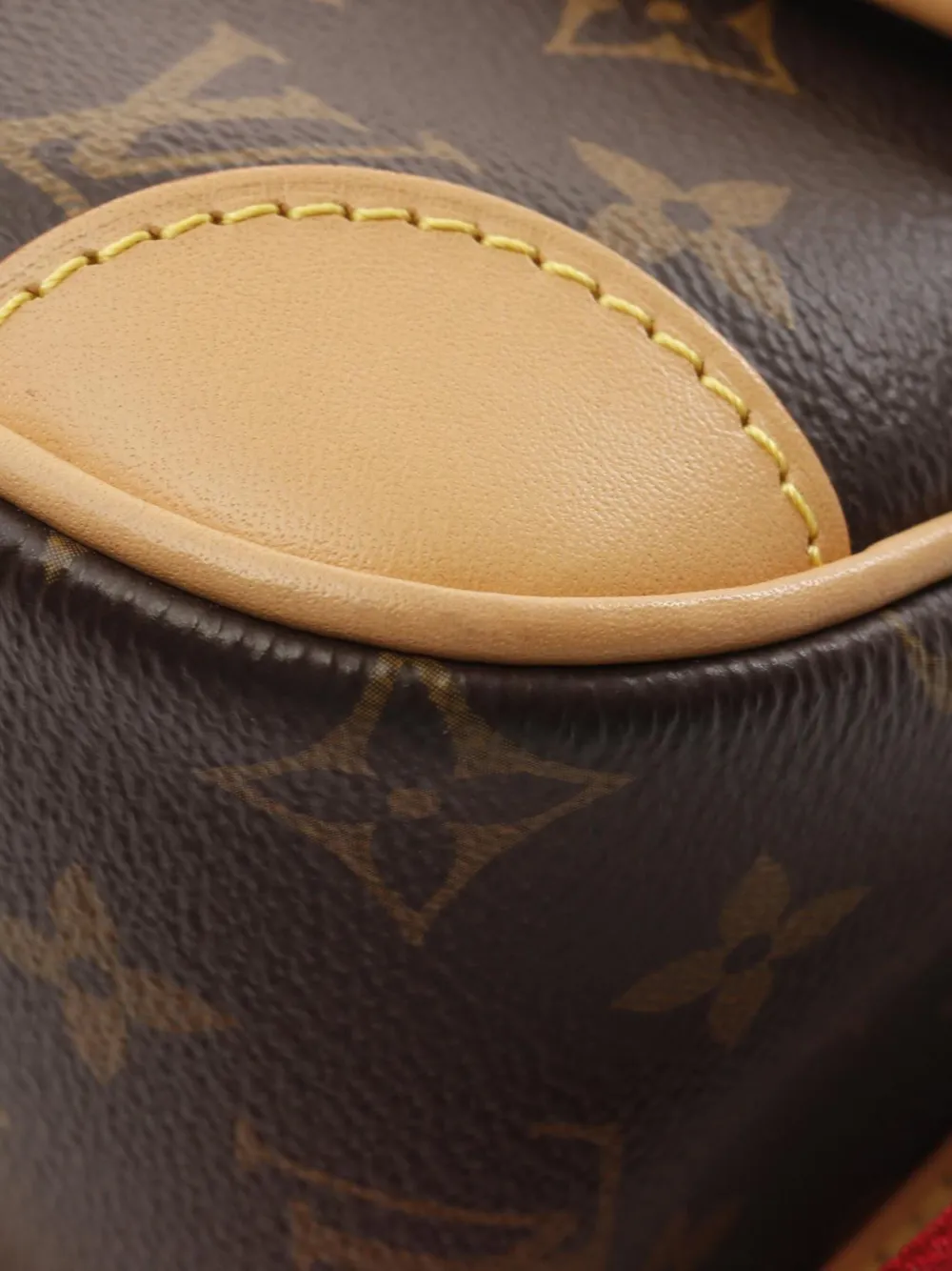 Pre-owned Louis Vuitton 2021-2025 Monogram Diane Satchel In Brown