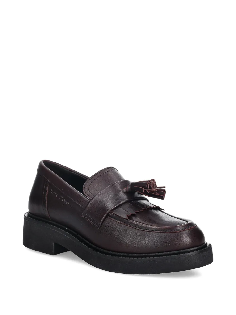 Marc O'polo 35mm Tassel Loafers In Brown
