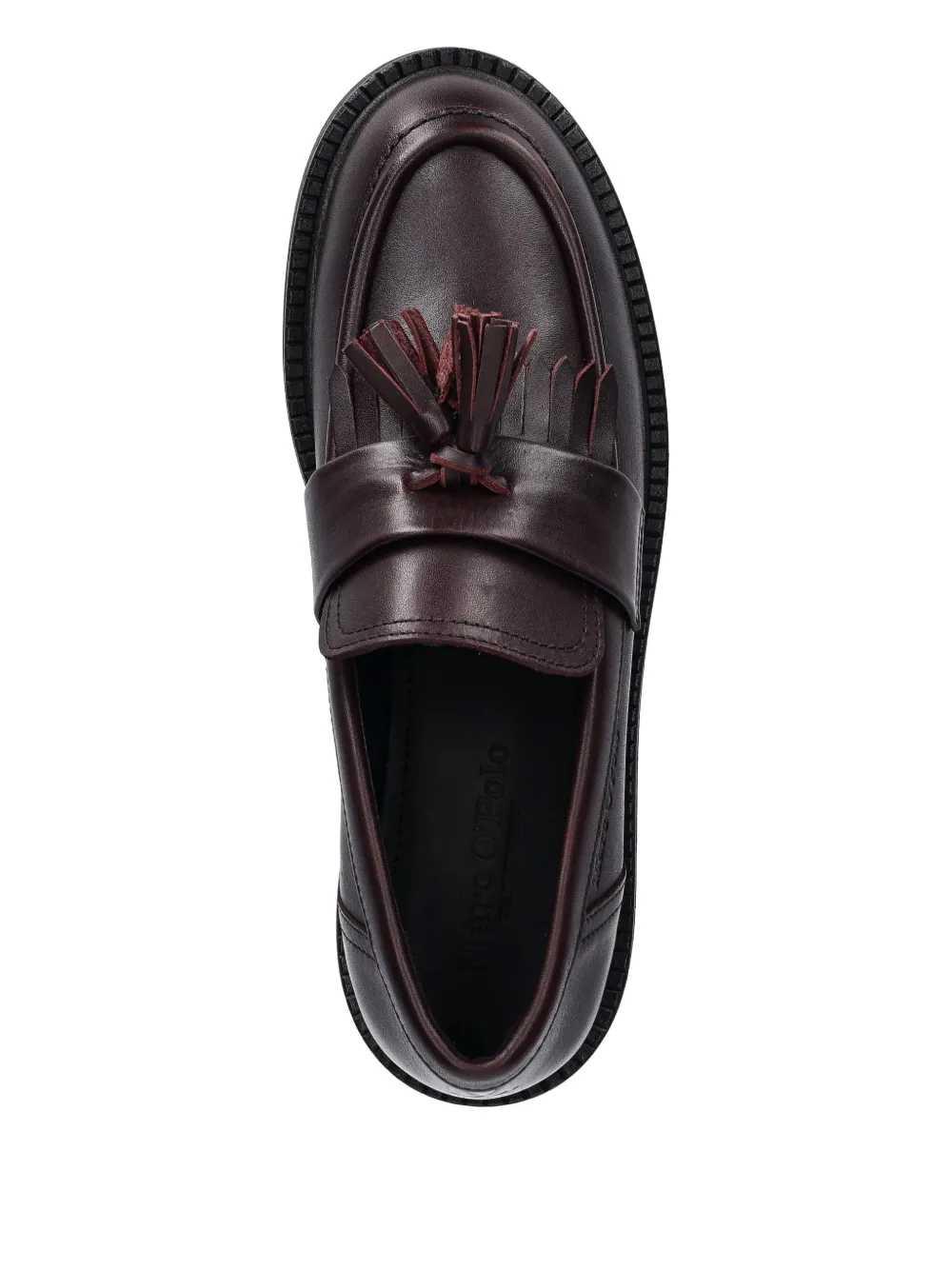 Marc O'polo 35mm Tassel Loafers In Brown