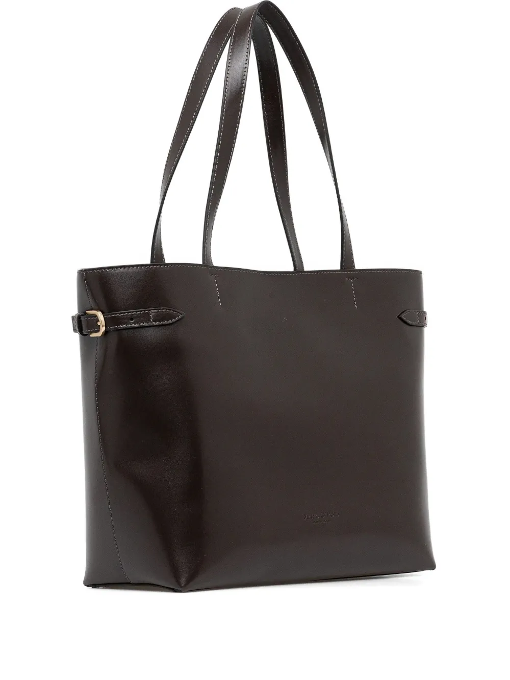 Marc O'Polo buckled side-strap tote bag - ブラウン Marc O'Polo buckled side-strap tote bag - ブラウン