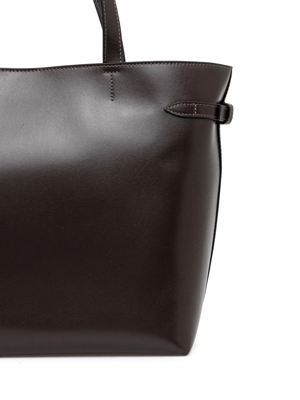 Marc O'polo Buckled Side-strap Tote Bag In Brown