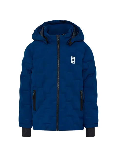Lego quilted hooded padded jacket