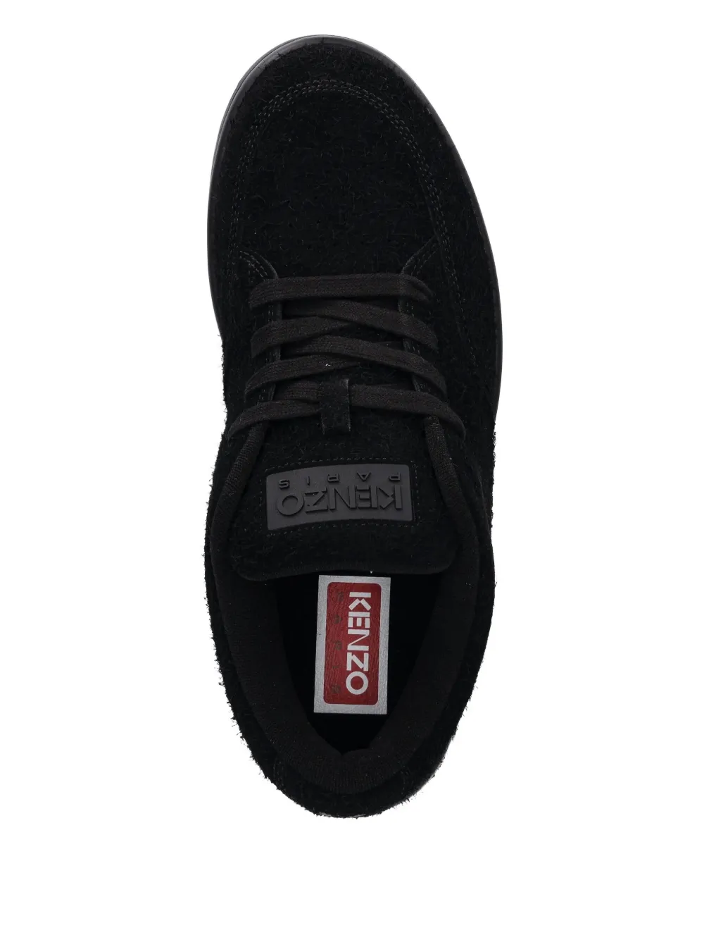 Kenzo Dome suède sneakers Zwart