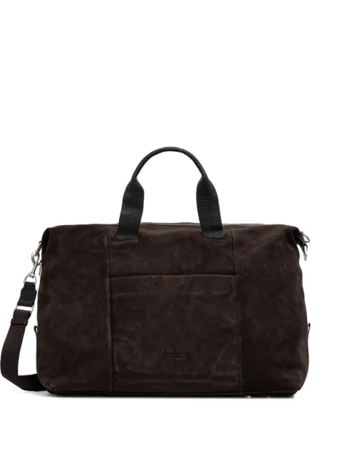 Marc O'Polo suede top-handle travel bag