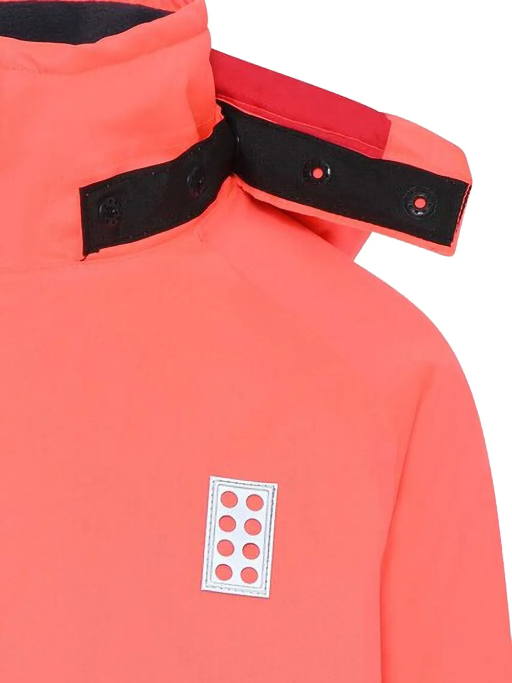 Lego Jack met capuchon en logodetail Rood