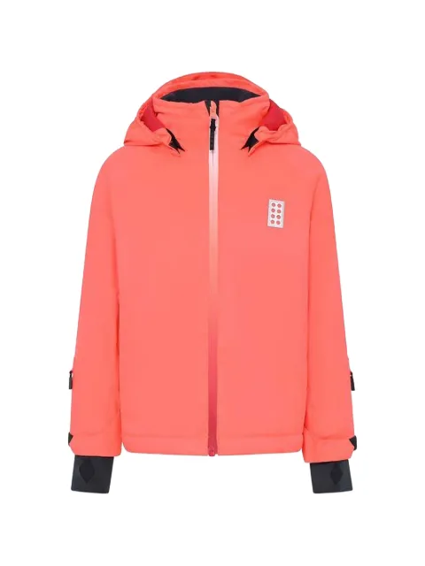 Lego logo-deail hooded jacket