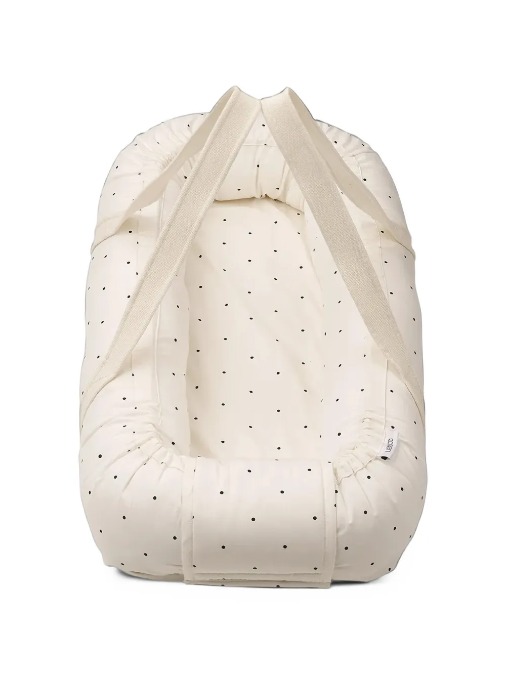 Liewood Gro Baby polka-dot baby nest - Bianco