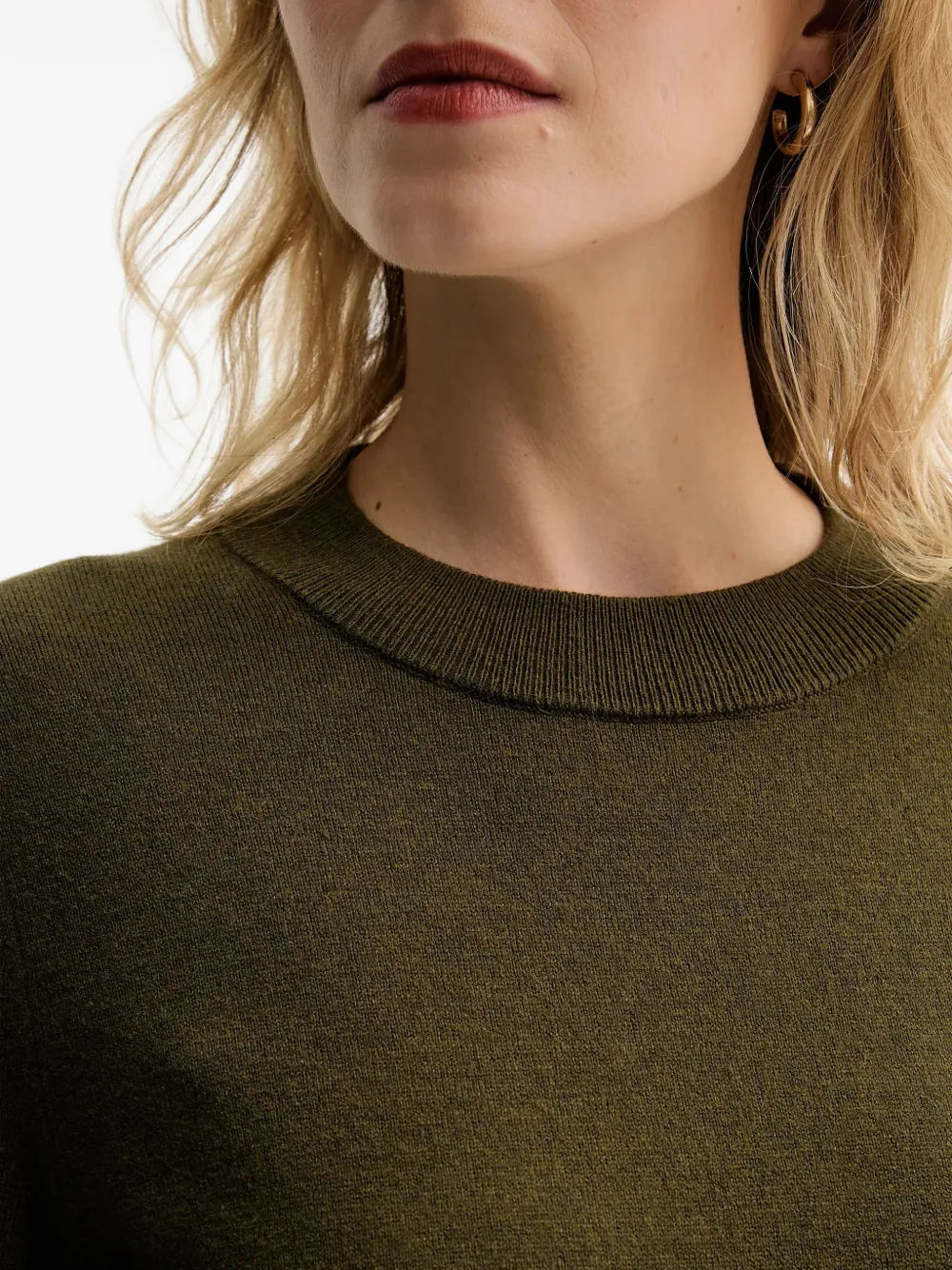 Marc O'Polo Mini-jurk met lange mouwen Groen