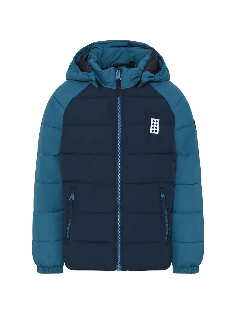 Lego quilted hooded jacket - Blu