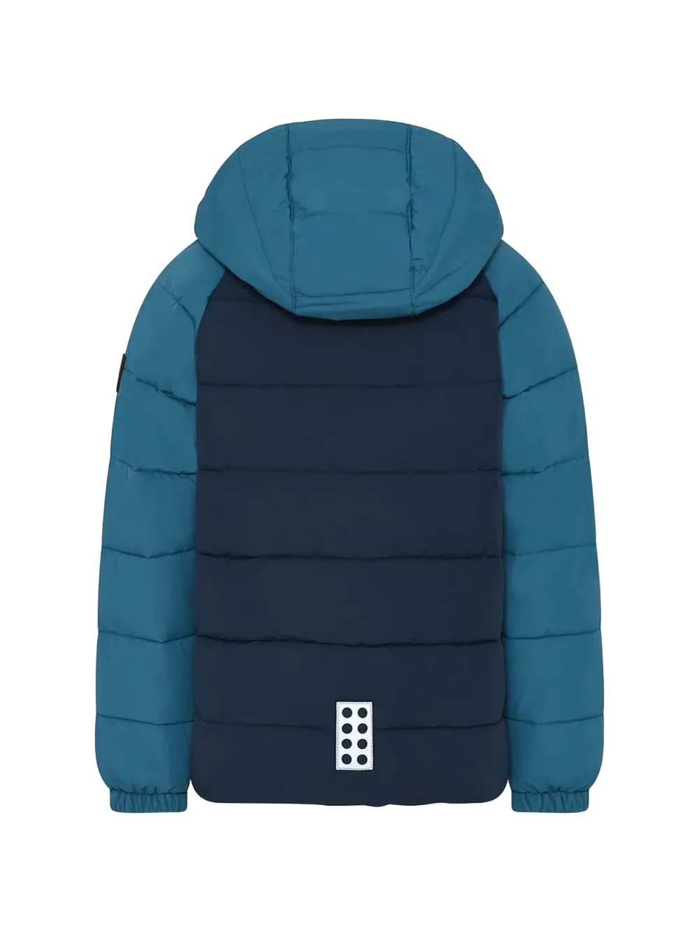 Lego quilted hooded jacket Blauw