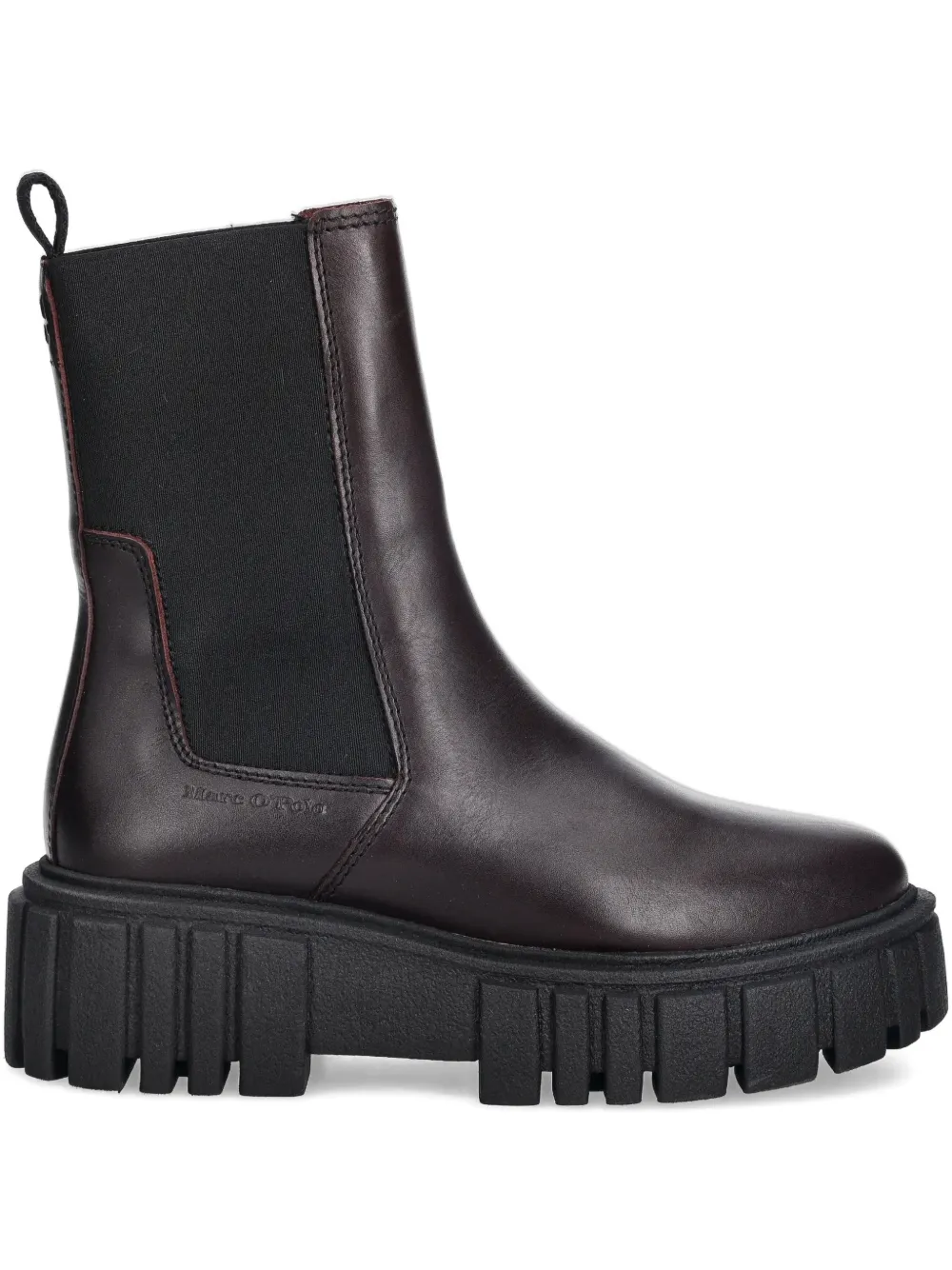 Marc O'polo 50mm Christel Chelsea Boots In Animal Print